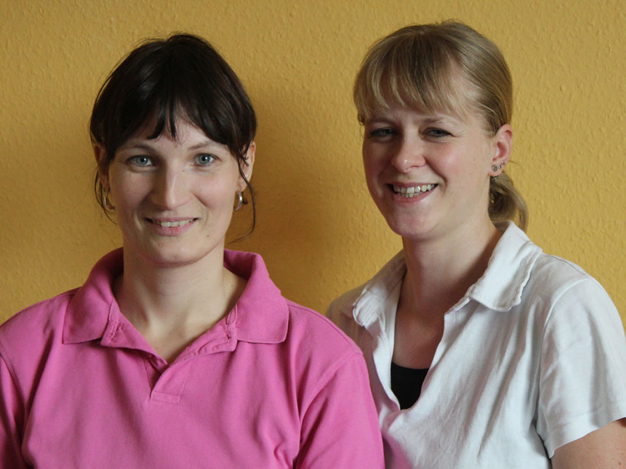 Ulrike Glawe und Silke Friedrich